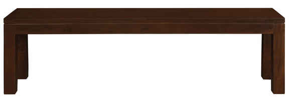 NNEDSZ Large Tilda Solid Mahogany Bench (Mahogany)