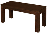 NNEDSZ Amsterdam Solid Timber Bench 90 x 35 cm (Mahogany)