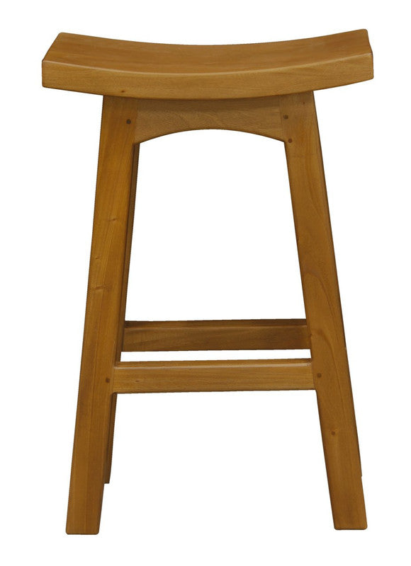 NNEDSZ Tokyo Timber Kitchen Counter Stool (Light Pecan)