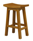 NNEDSZ Tokyo Timber Kitchen Counter Stool (Light Pecan)