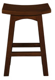 NNEDSZ Tokyo Timber Kitchen Counter Stool (Mahogany)
