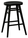 NNEDSZ Scandinavian Timber Kitchen Counter Stool (Black)