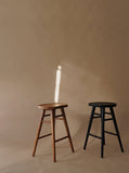 NNEDSZ Scandinavian Timber Kitchen Counter Stool (Caramel)
