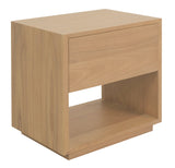 NNEDSZ Oscar 1 Drawer Bedside Table (Natural)