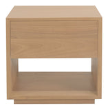 NNEDSZ Oscar 1 Drawer Bedside Table (Natural)