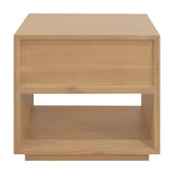 NNEDSZ Oscar 1 Drawer Bedside Table (Natural)
