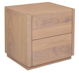 NNEDSZ Gatsby 2-Drawer Bedside Table (Natural)
