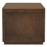 NNEDSZ Gatsby 2-Drawer Bedside Table (Walnut)