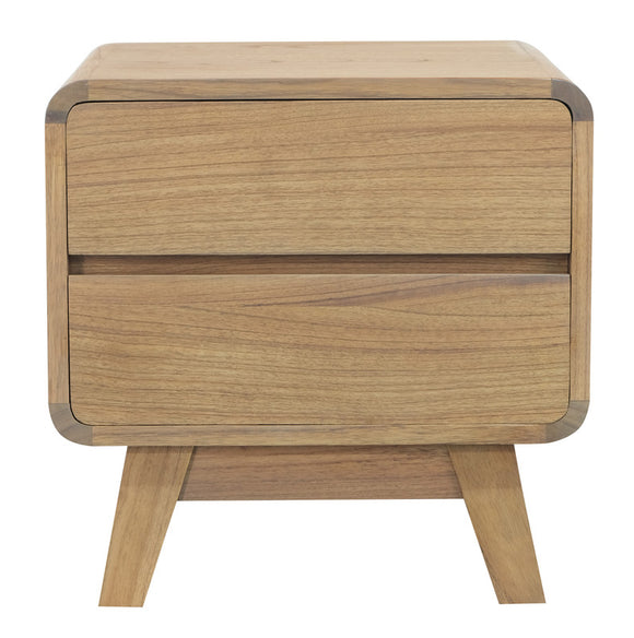 NNEDSZ Providence 2 Drawer Bedside Table (Natural)