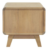 NNEDSZ Providence 2 Drawer Bedside Table (Natural)
