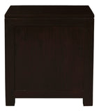 NNEDSZ Amsterdam 2 Drawer Bedside Table (Chocolate)