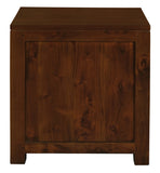 NNEDSZ Amsterdam 2 Drawer Bedside Table (Mahogany)