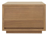 NNEDSZ Oscar 1 Drawer Low Bedside Table (Natural)