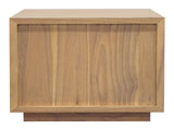 NNEDSZ Oscar 1 Drawer Low Bedside Table (Natural)