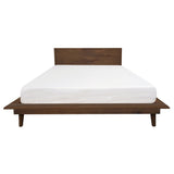 NNEDSZ Gatsby Platform Queen Bed (Walnut)