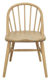 NNEDSZ Vera Solid Oak Dining Chair - Set of 2 (Natural)