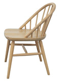NNEDSZ Vera Solid Oak Dining Chair - Set of 2 (Natural)