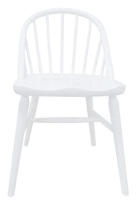 NNEDSZ Vera Solid Oak Dining Chair - Set of 2 (White)