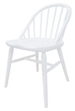 NNEDSZ Vera Solid Oak Dining Chair - Set of 2 (White)