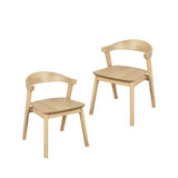 NNEDSZ Fynn Oak Dining Chair - Set of 2 (Natural)