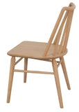NNEDSZ Riviera Solid Oak Dining Chair - Set of 2 (Natural)