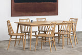 NNEDSZ Riviera Solid Oak Dining Chair - Set of 2 (Natural)