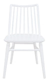 NNEDSZ Riviera Solid Oak Dining Chair - Set of 2 (White)