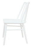 NNEDSZ Riviera Solid Oak Dining Chair - Set of 2 (White)