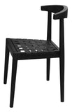 NNEDSZ Elliot Leather Dining Chair (Black)