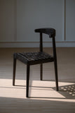NNEDSZ Elliot Leather Dining Chair (Black)