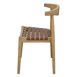 NNEDSZ Elliot Leather Dining Chair (Natural)