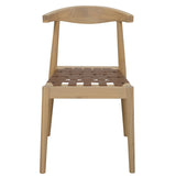NNEDSZ Elliot Leather Dining Chair (Natural)