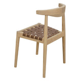 NNEDSZ Elliot Leather Dining Chair (Natural)