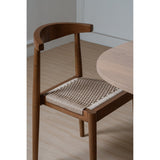 NNEDSZ Arden Solid Oak Dining Chair with Loom (Almond)