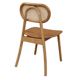 NNEDSZ Kelly Rattan Dining Chair (Almond)
