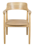 NNEDSZ Nobu Solid Oak Arm Chair (Natural)