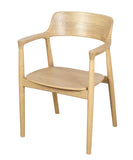 NNEDSZ Nobu Solid Oak Arm Chair (Natural)