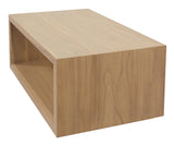 NNEDSZ Oscar Solid Mindi Timber Coffee Table (Natural)