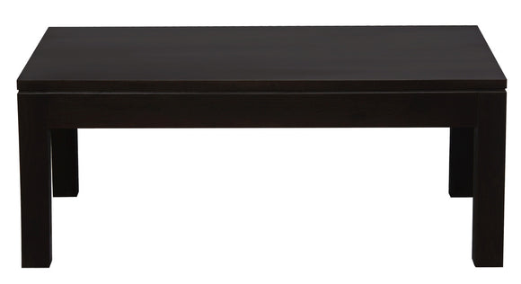NNEDSZ Amsterdam Solid Mahogany Timber Coffee Table (Chocolate)