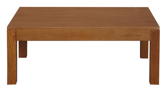 NNEDSZ Amsterdam Solid Mahogany Timber Coffee Table (Light Pecan)