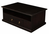 NNEDSZ Tasmania 2 Drawer Coffee Table - Chocolate