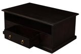 NNEDSZ Tasmania 2 Drawer Coffee Table - Chocolate