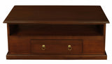 NNEDSZ Tasmania 2 drawer Coffee Table - Mahogany