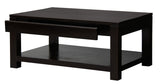 NNEDSZ Amsterdam 2 Drawer Coffee Table - Chocolate
