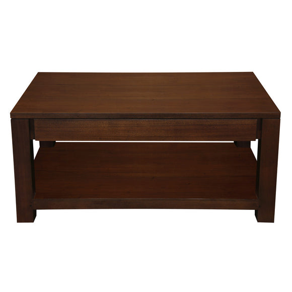 NNEDSZ Amsterdam 2 Drawer Coffee Table - Mahogany