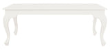 NNEDSZ Queen Anne Coffee Table 120 x 70 cm - White