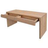 NNEDSZ Apollo 2 Drawer Writing Desk (Natural)