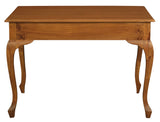 NNEDSZ Queen Anne 2 Drawer Desk (Light Pecan)
