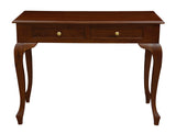 NNEDSZ Queen Anne 2 Drawer Desk (Mahogany)
