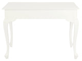NNEDSZ Queen Anne 2 Drawer Desk (White)